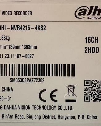 NVR DAHUA 4216-4KS2