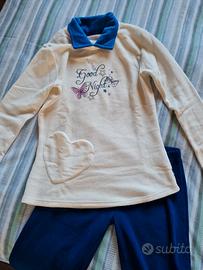 Pigiama tuta di pile Pompea taglia L