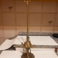 Antica lamoada ad olio Fiorentina in ottone