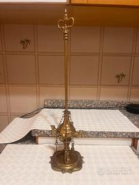 Antica lamoada ad olio Fiorentina in ottone