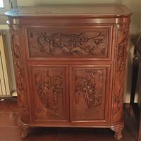 mobile da bar intarsiato 