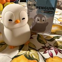 Lampada Notte Bambini Pinguino