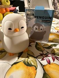 Lampada Notte Bambini Pinguino