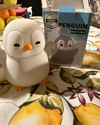 Lampada Notte Bambini Pinguino