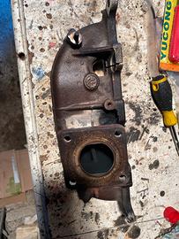 Collettori esseesse abarth con piccola crepa
