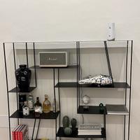 Libreria design ferro battuto