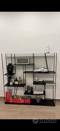Libreria design ferro battuto