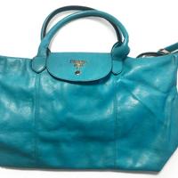 Borsa grande color tiffany