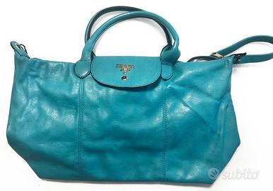 Borsa grande color tiffany