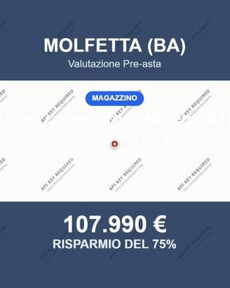 Immobile in asta di 370 m² a Molfetta