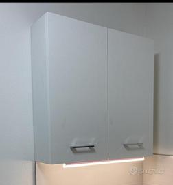 Mobile pensile 70x70x20 con luce led