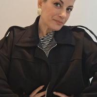 Giacca morbida scamosciata 