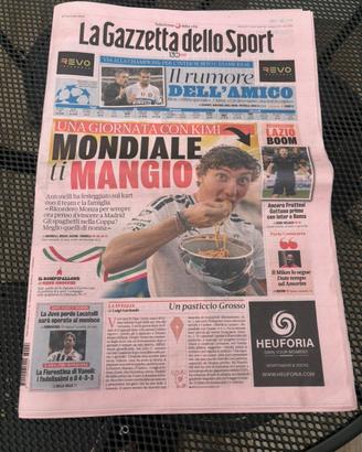 Giornale Calcio 8 Settembre 2026 Gazzetta Sport