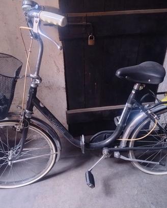 Bicicletta da città Bottecchia con cestino e caten