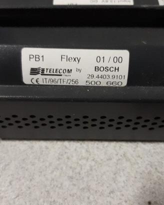 centrale telefonica flexy bosch