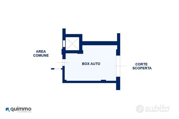 Appartamento con box auto in zona balneare