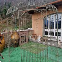 gazebo ferro verde