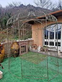 gazebo ferro verde