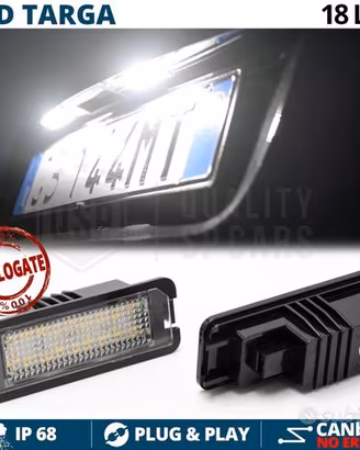 PLACCHE Luci Targa FULL LED Canbus PER Volkswagen