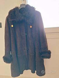 Montone shearling donna anni 80