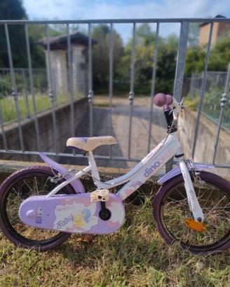 Bicicletta da bambina Dino bike Fairy R16