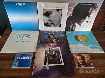 Blocco 7 vinili 33 giri + 2 CD EUGENIO FINARDI