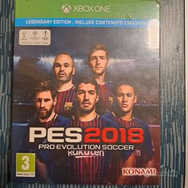 pes 2018 legendary edition xbox one