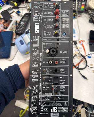 Modulo amplificatore db technologies Opera 110