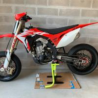 Red Moto Honda Crf 450 2019 Motard Cross
