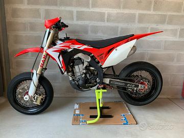 Red Moto Honda Crf 450 2019 Motard Cross