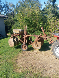 Erpice a dischi a traino