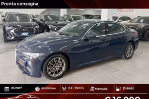 Alfa Romeo Giulia 2.2 150 CV Super FINANZIABILE