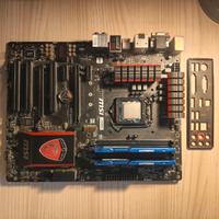 Combo Scheda madre/RAM/processore