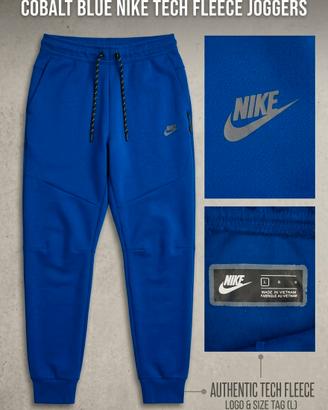 Pantaloni Tuta Nike Tech Fleece Blu Cobalto