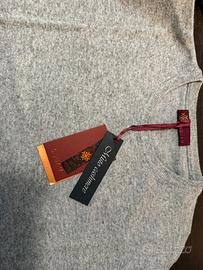 Maglione grigio in lana