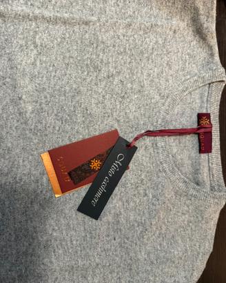 Maglione grigio in lana