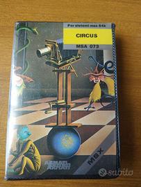 circus gioco msx cassetta philips