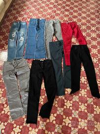 Jeans lunghi e corti