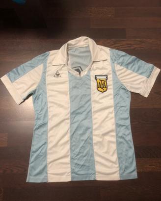 MAGLIA ARGENTINA #4 1980 LE COQ SPORTIF MATCH WORN