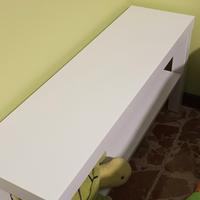 porta TV bianco opaco
