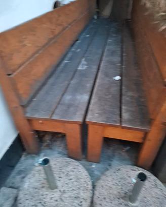panche in legno 