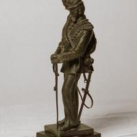 Artigliere in bronzo, monumento a Re Carlo Alberto