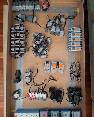 motori e componenti lego  2,5kg