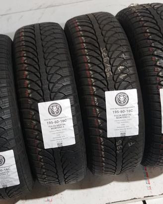 4 GOMME 195 60 16C FULDA A52500