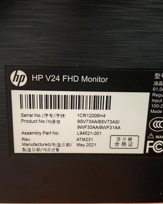 Monitor hp 24
