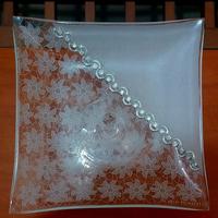 Alzatina di cristallo carlo pignatelli