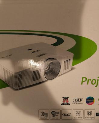 videoproiettore ACER e schermo 2x2 metri 
