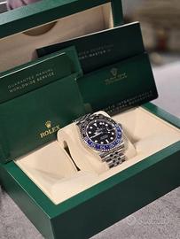ROLEX GMT-MASTER II “BATMAN” 2023 🦇 FULL SET
