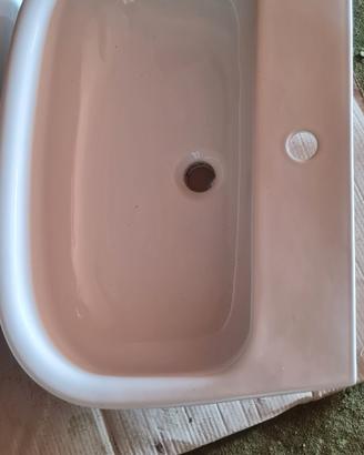 lavandino bagno con  staffa ideal  nuovo