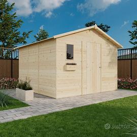 CASETTA IN LEGNO 4X4  SPESSORE 45 MM